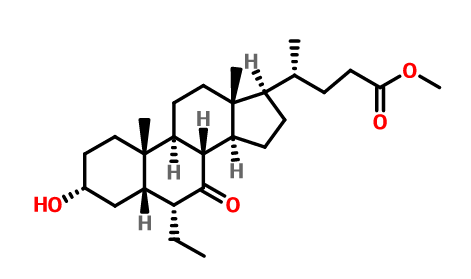 (3α,5β,6α)-6-ethyl-3-hydroxy-7-oxo-cholan-24-oic acid methyl ester