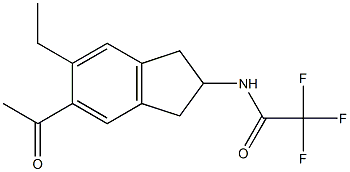 Acetamide,N-(5-acetyl-6-ethyl-2,3-dihydro-1H-inden-2-yl)-2,2,2-trifluoro-