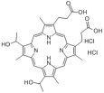 Hematoporphyrin dihydrochloride