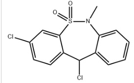 3,11-Dichloro-6,11-dihydro-6-methyldibenzo[c,f][1,2]thiazepine 5,5-dioxide